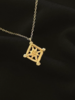 Victoria Cunningham 14k Sun & Moon Diamond Necklace - Thumbnail 1