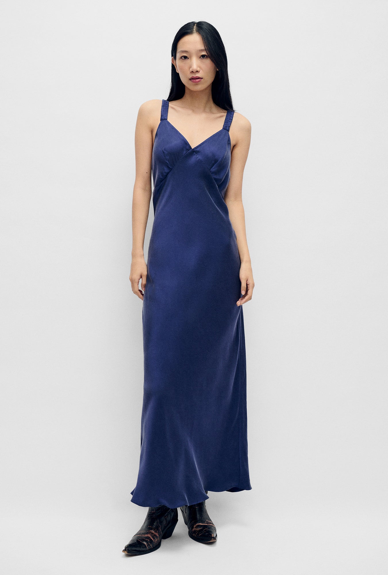 open lace back dress Ruched Midi Dress (Purple) – S. Nicole Collections