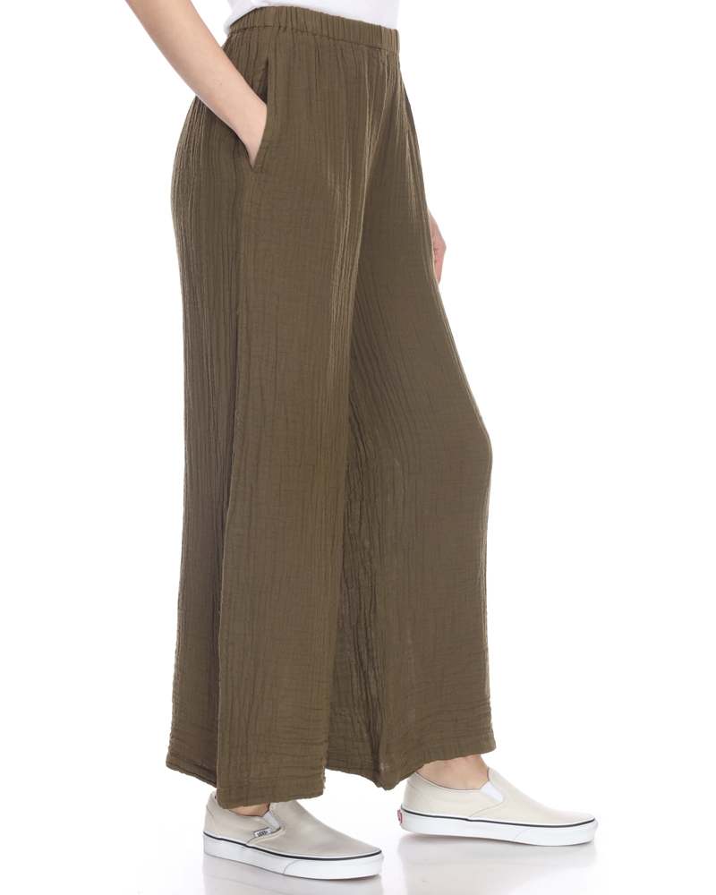 Honest Cotton Long Palazzo Pant