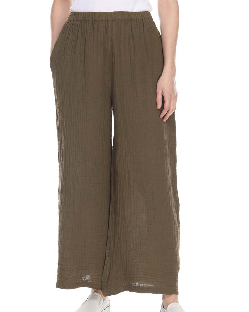 Honest Cotton Long Palazzo Pant