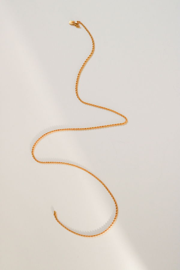 Odissea NY 14k Gold Rope Chain Necklace