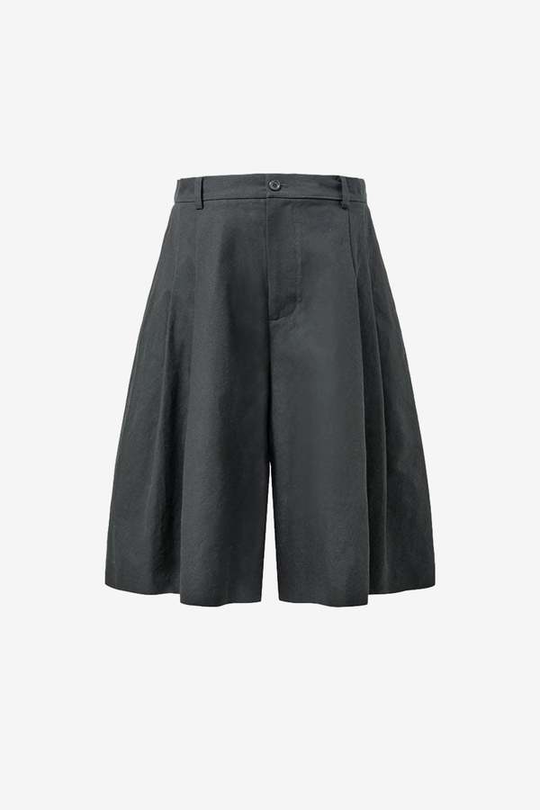 AMOMENTO Wide Bermuda Pants | Garmentory