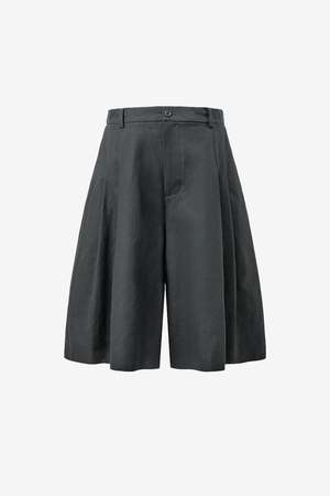 AMOMENTO Wide Bermuda Pants | Garmentory