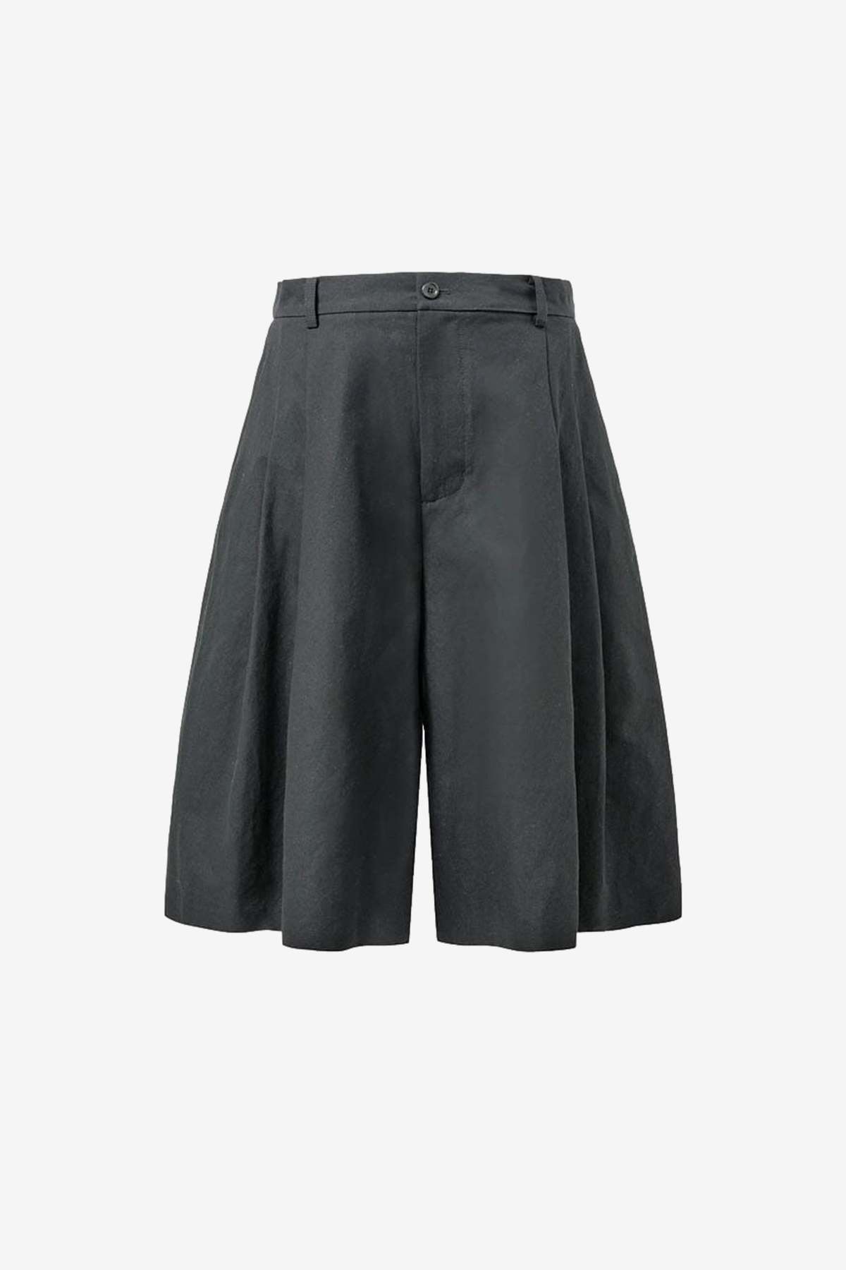 AMOMENTO Wide Bermuda Pants | Garmentory