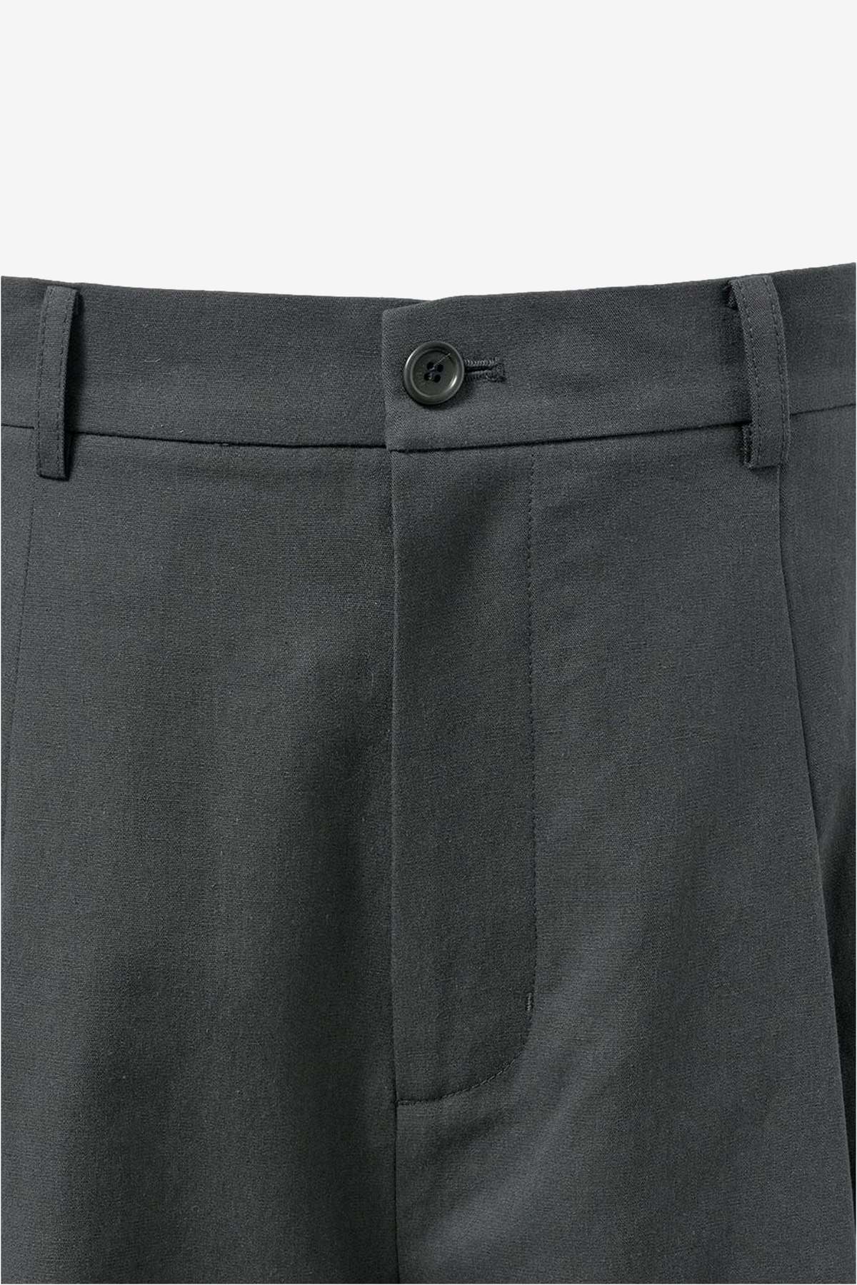 AMOMENTO Wide Bermuda Pants | Garmentory