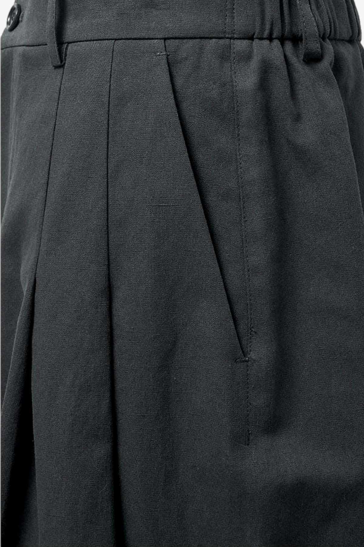 AMOMENTO Wide Bermuda Pants | Garmentory