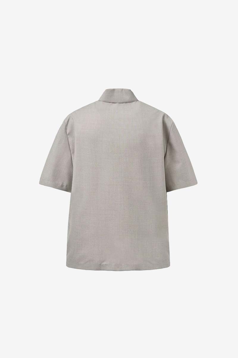 AMOMENTO Wool Button Up Shirts Jacket | Garmentory