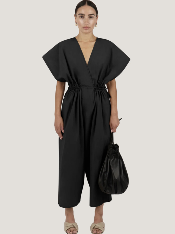 Modern Weaving Dolman Tie Side Jumpsuit