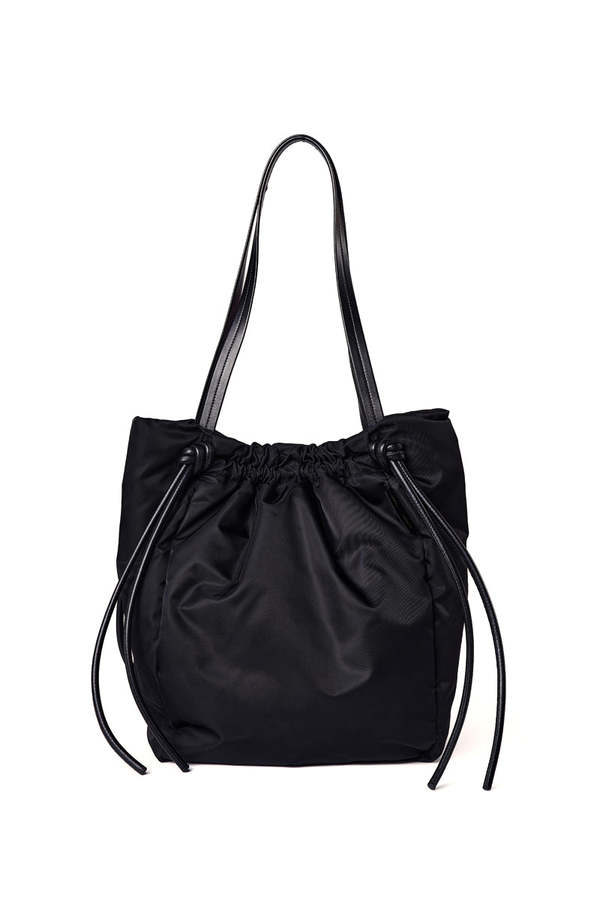 Proenza Schouler Nylon Drawstring Tote - Black Proenza Schouler Nylon Drawstring Tote - Black