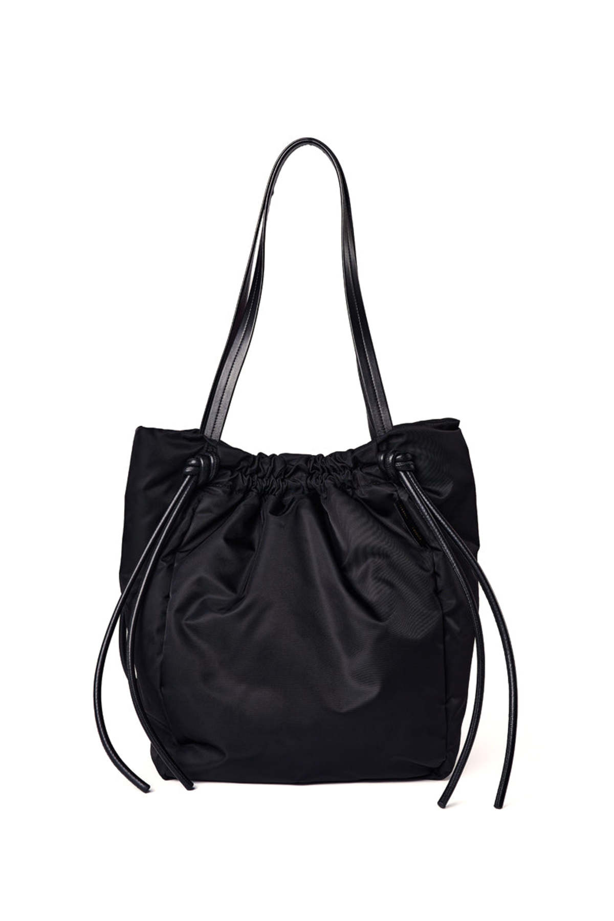 Proenza Schouler Nylon Drawstring Tote - Black - Image 1 of 3
