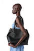 Proenza Schouler Nylon Drawstring Tote - Black - Thumbnail 2