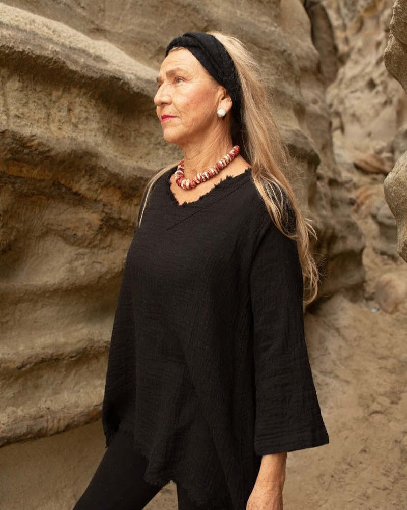 Honest Cotton Frayed Tunic