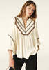 Ba&sh Talsie Blouse - Ecru - Thumbnail 2