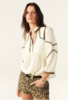Ba&sh Talsie Blouse - Ecru - Thumbnail 9