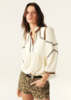 Ba&sh Talsie Blouse - Ecru - Thumbnail 10