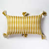 Archive New York Antigua Pillow - Ochre Striped - Thumbnail 1