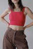 Diarte Cruz Top - Cherry Red - Thumbnail 1