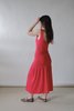 Diarte Paloma Dress - Red - Thumbnail 5