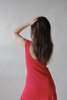 Diarte Paloma Dress - Red - Thumbnail 6