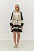 Devotion Twins Emphasis Dress - Black/Ecru - Thumbnail 1