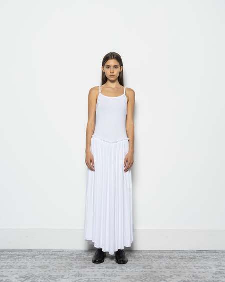 Gimaguas Fuzzy Knit Dress - White | Garmentory