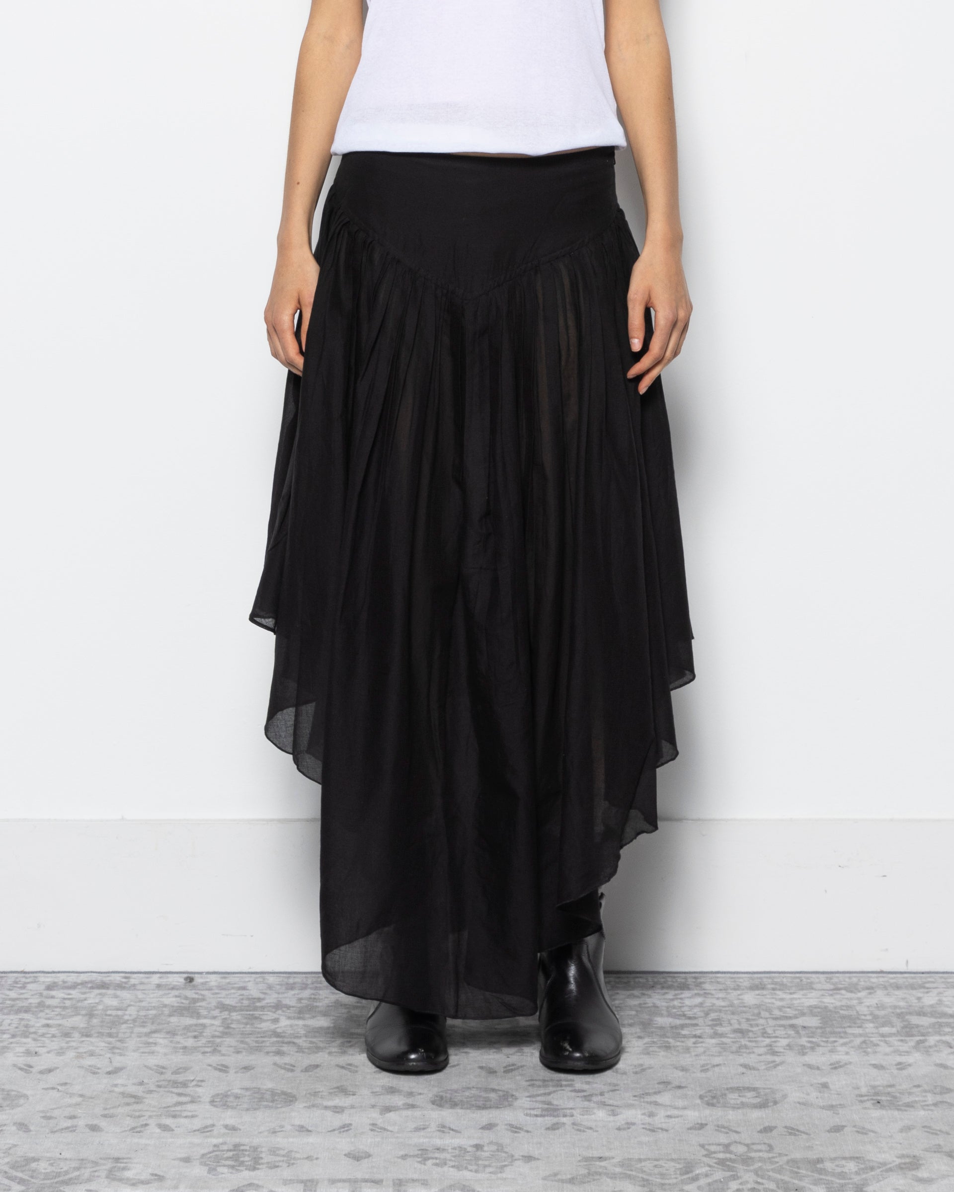 gimaguas 25ss kite maxi skirt Mサイズ gimaguas 25ss kite maxi skirt Mサイズ Kite Maxi Skirt Black