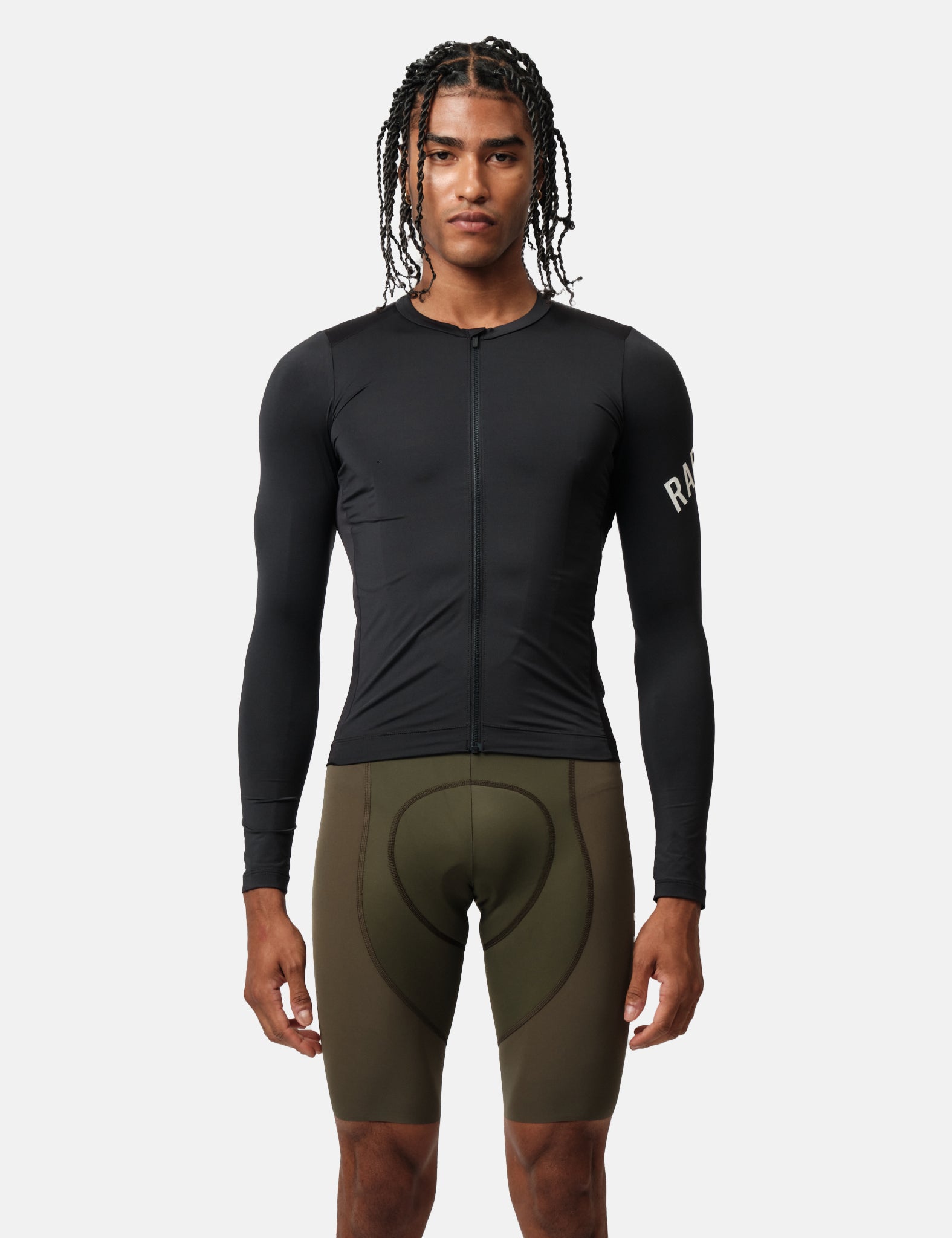 Rapha Pro Team Long Sleeve Lightweight Jersey - Anthracite Grey