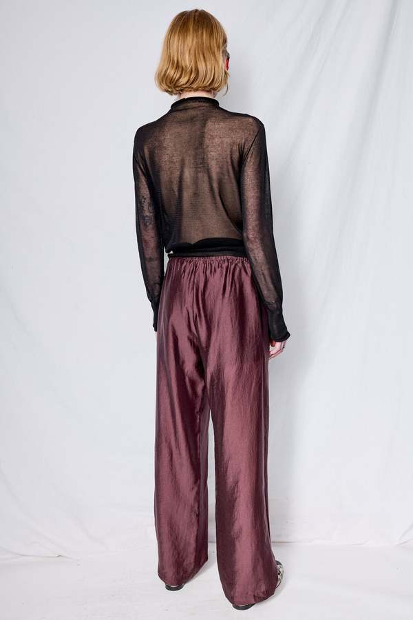 AMOMENTO Whole Garment Sheer Cardigan | Garmentory