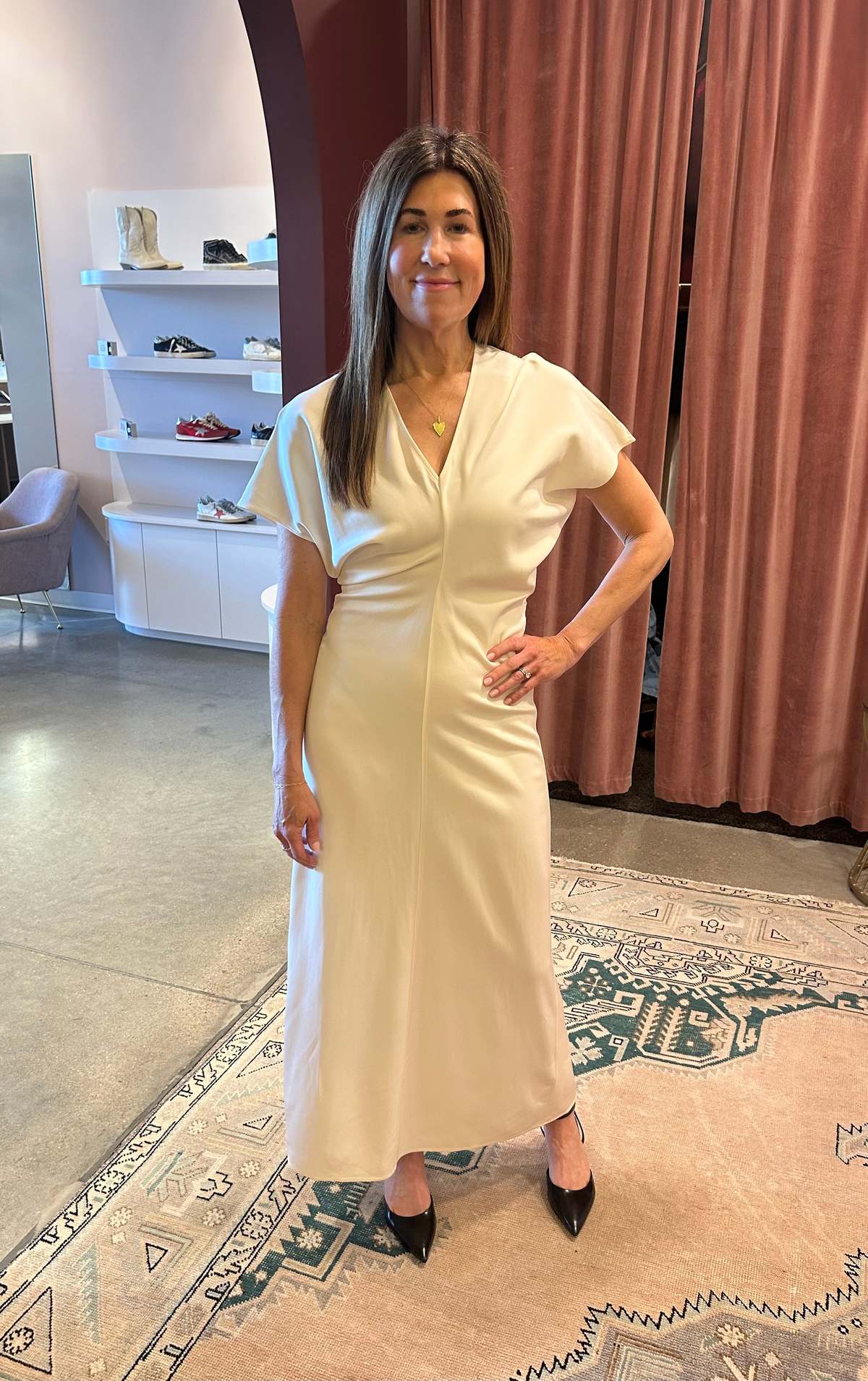 ワンピース ANINE BING Dresses Anine-Bing-Zadig-Dress---Ivory