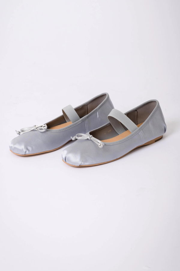 NKC Ballet Flats - Silver