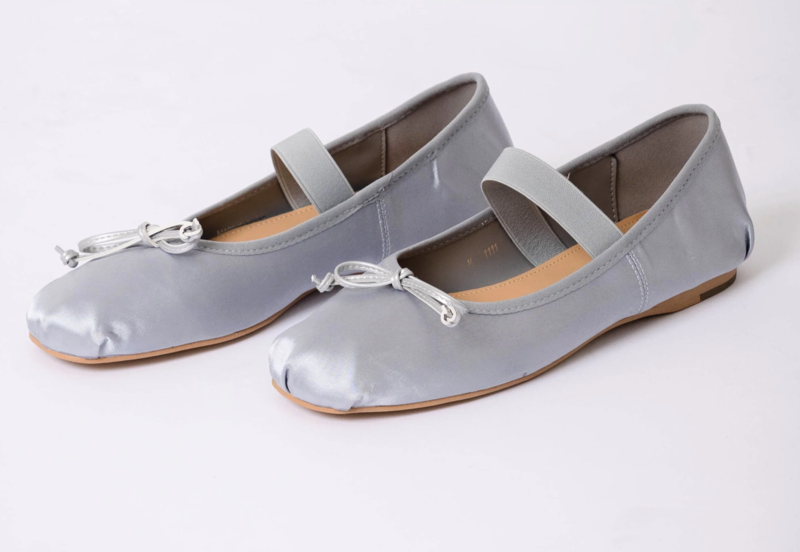 ピンコ Woman Ballet flats Silver City Classified Women Formal Basic Ballet Flats Round Toe