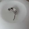 London Atelier Byproduct Silver Ear Wrap Accessory One Piece Ear Cuff - Thumbnail 6