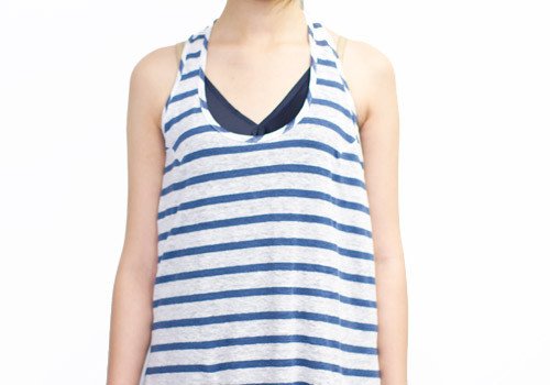 KOCH Ricky Racer Back Linen Tank Top KOCH Ricky Racer Back Linen Tank Top