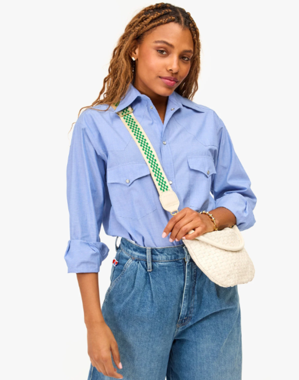 dress shirt shoulder straps White Shoulder Strap Dress Shirt | Hyunjin - Stray Kids