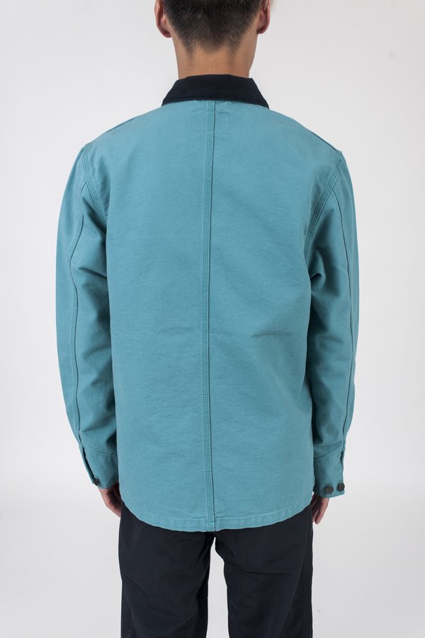 Carhartt Wip Michigan Chore Winter Jacket - Teal/Navy | Garmentory
