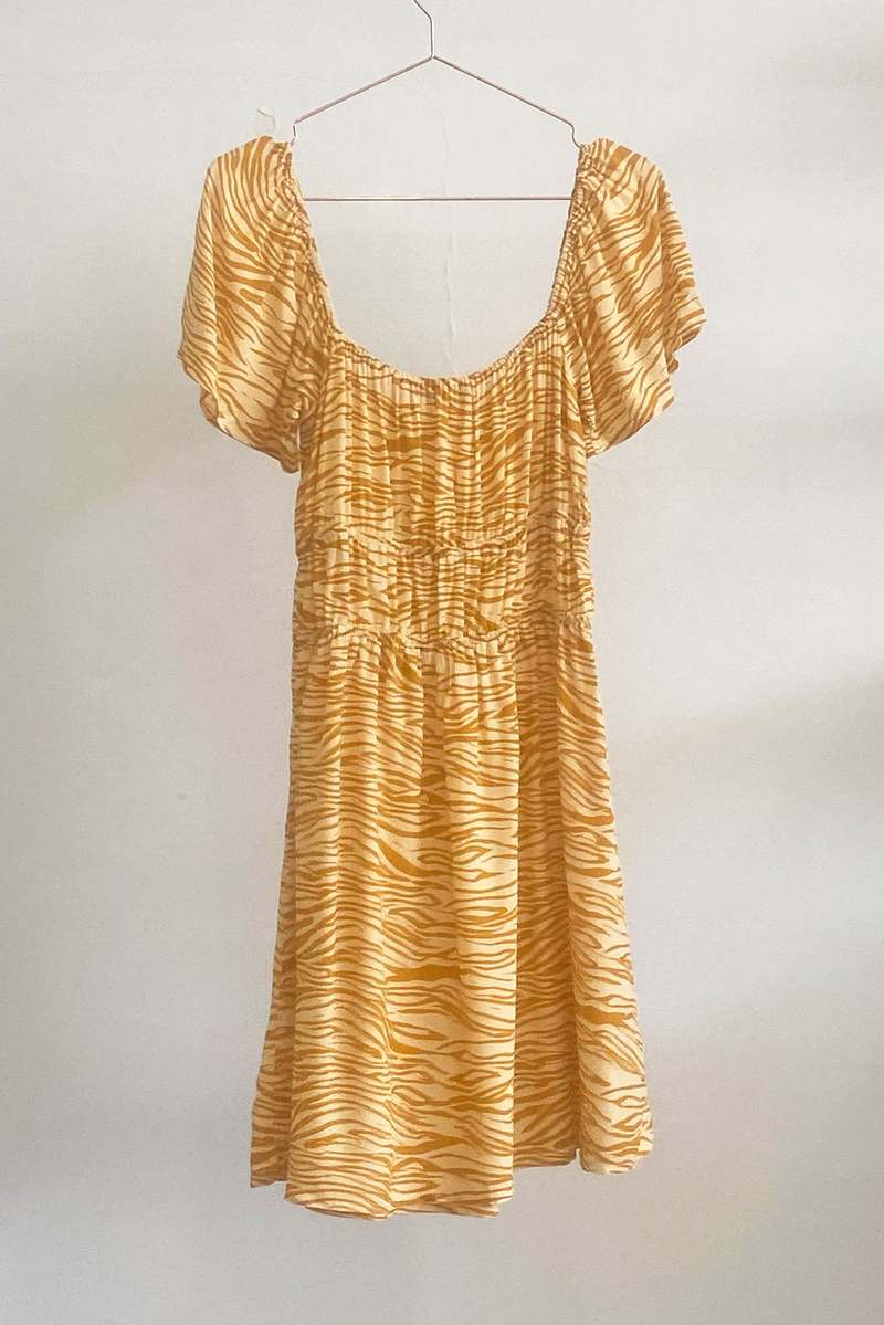 open lace back dress Mme. Zebra Garden Dress