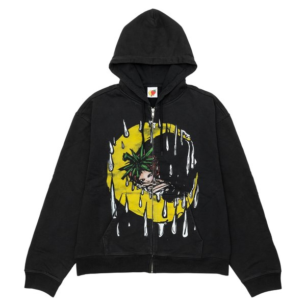 SKY HIGH FARM WORKWEAR Eri Zip Up Hoodie Knit | Garmentory