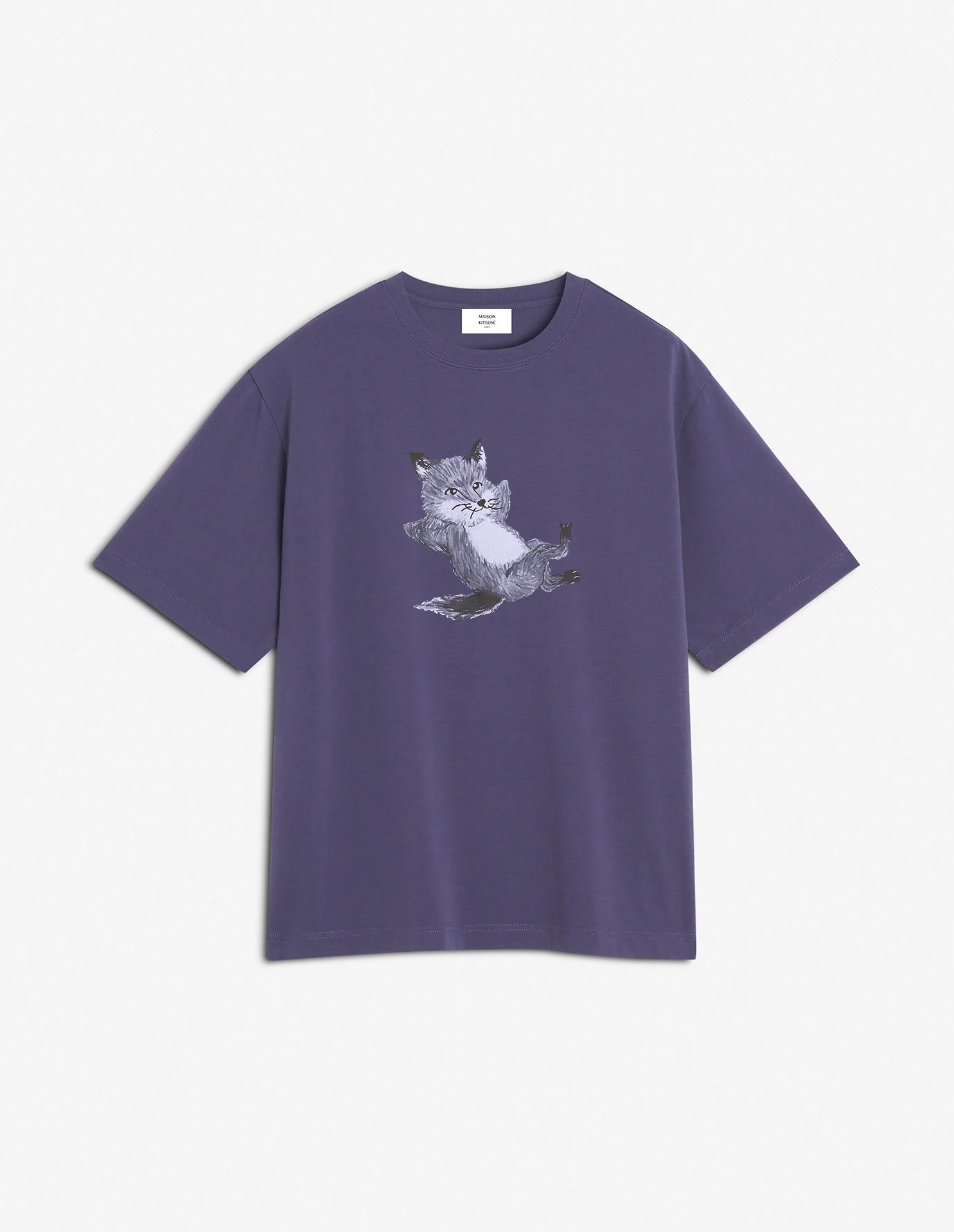【送料&関税込】T-shirt Maison KitsunAC Maison_Kitsune_Tee_White_2_1.