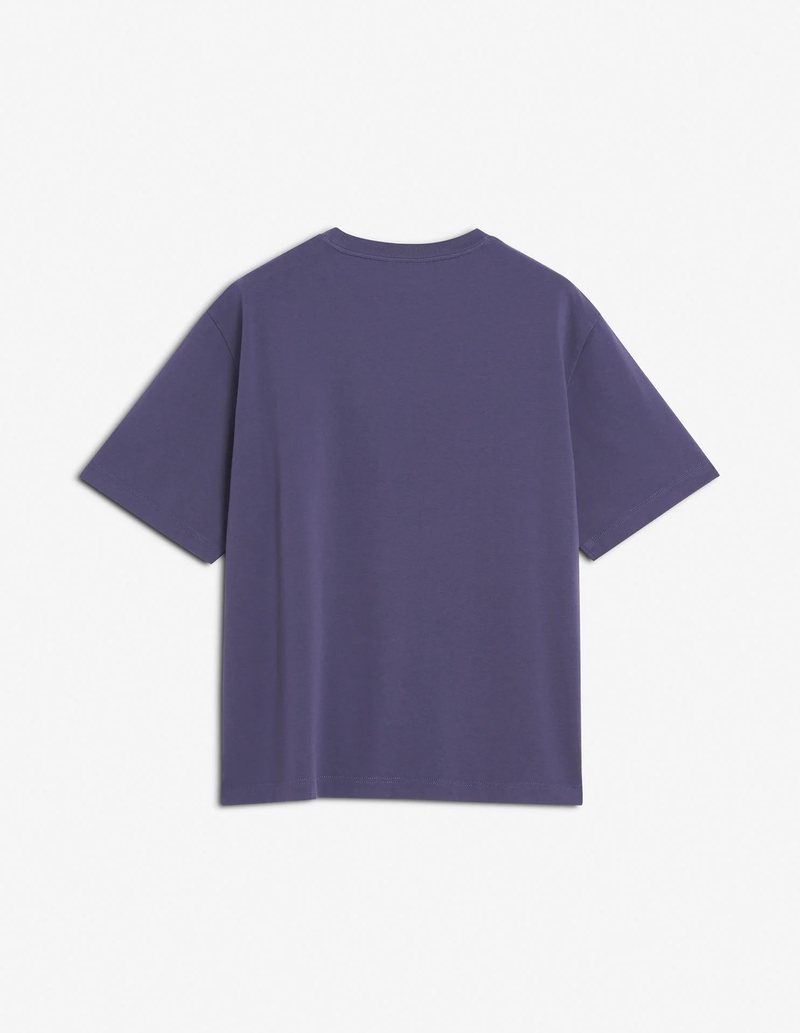 Maison Kitsuné Chillax Print Oversize Tee - 120 FIG | Garmentory
