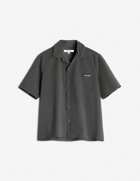 Maison Kitsuné Fox Head Embroidery Classic Shirt - Light