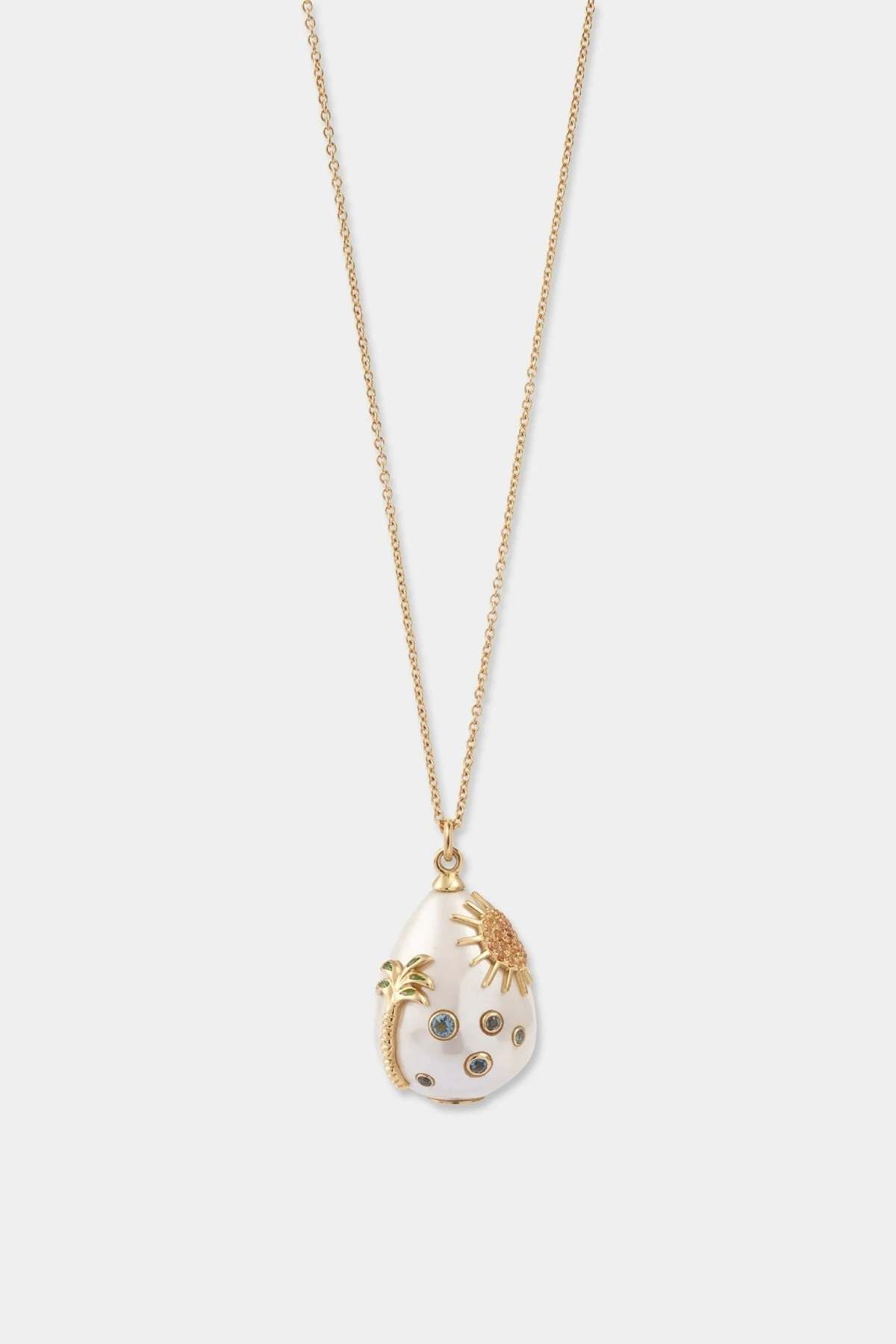 yvonne leon Pendentif Perle Joie De Vivre necklace - Yellow Gold - Image 1 of 5