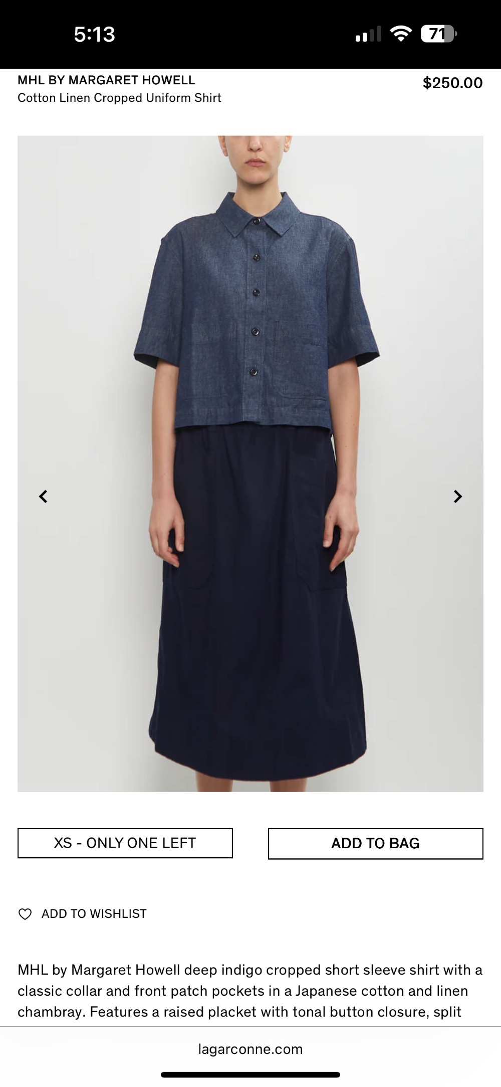 Cotton-Linen-Cropped-Uniform-