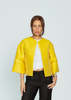 Odeeh Collarless Jacket - Lemon - Thumbnail 2
