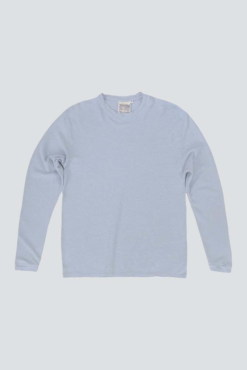Jungmaven Coastal Blue Baja Long Sleeve Tee Jungmaven Coastal Blue Baja Long Sleeve Tee