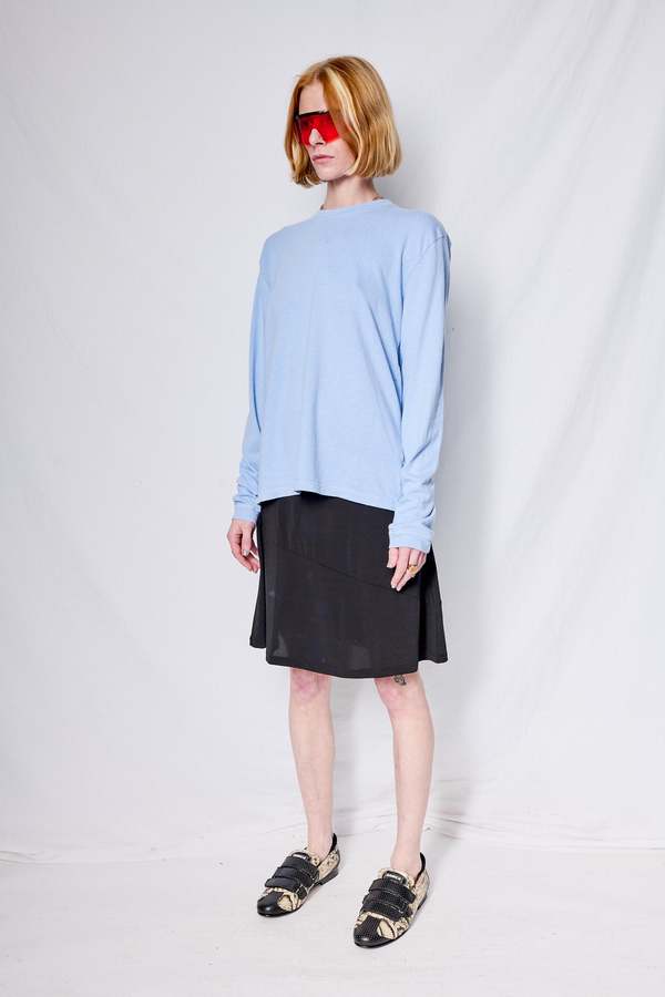 Jungmaven Coastal Blue Baja Long Sleeve Tee Jungmaven Coastal Blue Baja Long Sleeve Tee