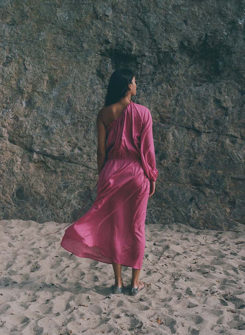 Pari Desai Soleil Dress Persian Rose