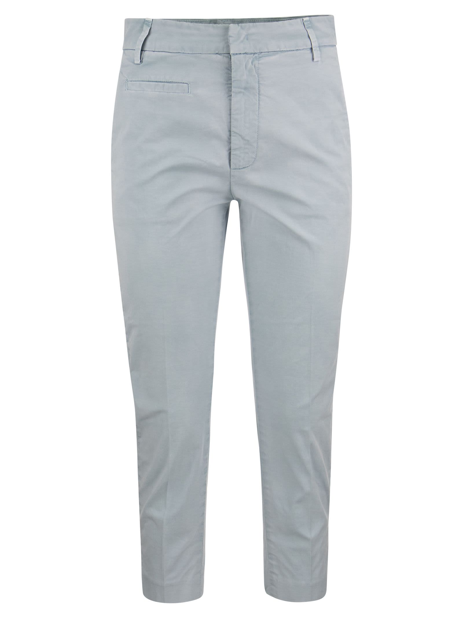 パンツ DONDUP ARIEL - Chino Trousers (DP475 GSE046Y CQ8 DD 507) Dondup Ariel Chino Trousers - Light Blue | Garmentory