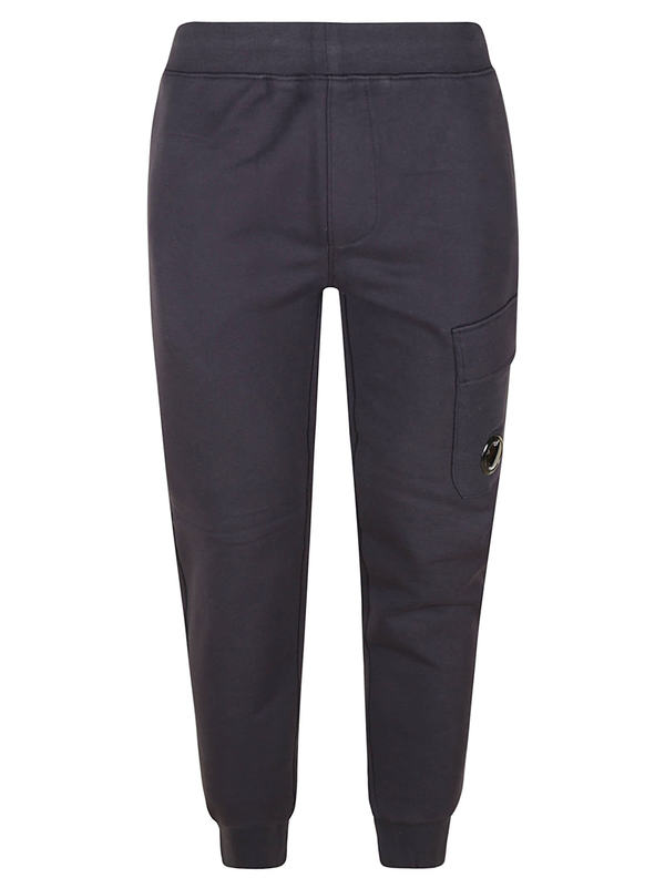 C.P. Company Diagonal Raised Fleece Cargo Pants - Blue