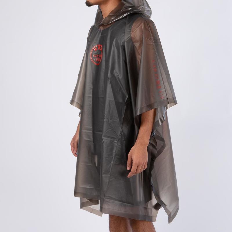 Adidas Originals By Alexander Wang Poncho Coat - Dark Grey