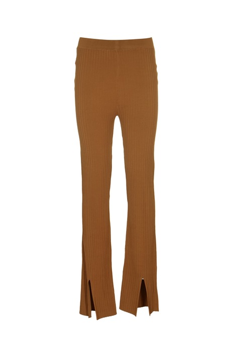 【送料&関税込】Nanushka Anny Chestnut Trousers Nanushka Vegan Leather Croc Pant - Creme | Garmentory